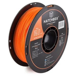 Hatchbox 3D PLA Filament - Orange