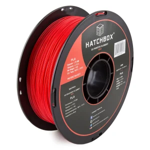 Hatchbox 3D PLA Filament - Red