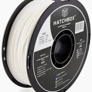 Hatchbox 3D PLA Filament - White